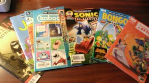 Just a few of today's free kid-friendly comics.