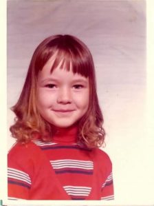Little girl in the 70s
