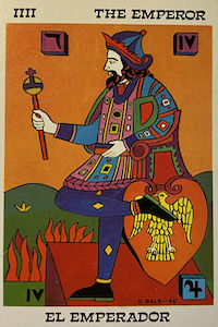 The Emperor tarot card