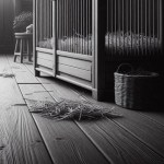 Empty guinea pig cage